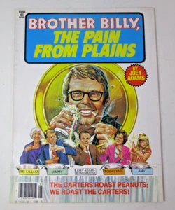Brother Billy the Pain from the Plains #1 1979 [VG] Marvel Magazine Jimmy Carter - Picture 1 of 3