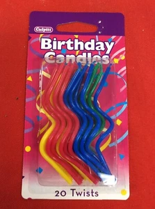 Spiral Birthday Candles - Picture 1 of 1