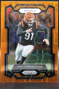 Panini Prizm Trey Hendrickson Orange Lazer #62 2023 combinación de colores - Imagen 1 de 2