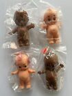 Nos Vintage Fibre Craft? Kewpie Doll Rubber Baby Doll New Old Stock Lot Of Four