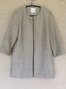 MERCER & MADISON Women’s COAT GOLD/BEIGE HINT OF PINK Size M - Picture 1 of 6