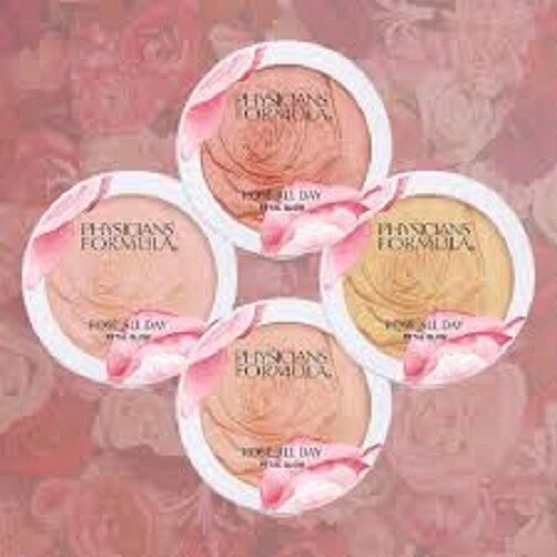 PHYSICIANS FORMULA Rose All Day Petal Glow Highlighter Illuminator CHOOSE COLOUR - Image 1 of 1