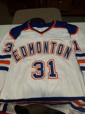 Grant Fuhr Signed Edmonton Oilers Jersey - Image 1 of 4