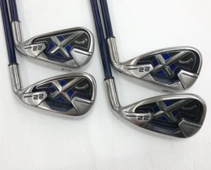 Callaway X-22 Iron Set 4pcs 7I-9I,PW Flex SR - Picture 1 of 8