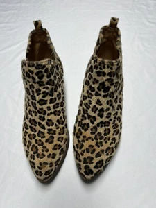 CHINESE LAUNDRY Cortes Faux Fur Leopard Ankle Boot Size  7.5 /37.5 - Picture 1 of 9