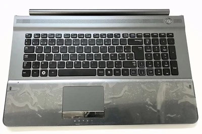 AZERTY Belgian Palmrest keyboard Clavier for Samsung RC710 RC711 RC720 Topcase - Image 1 of 4