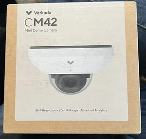 Verkada Security Camera Indoor Mini Dome CM42 - White NEVER USED OPEN BOX - Picture 1 of 2