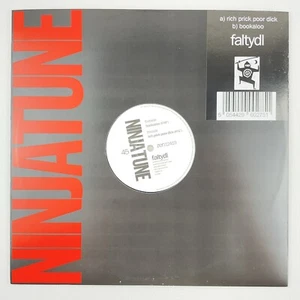 Faltydl - Rich Prick Poor Dick & Bookaloo 45rpm Vinyl Record NINJATUNE ZEN 12419 - Picture 1 of 7