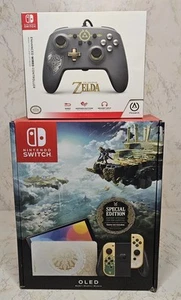 Nintendo Switch OLED - Legend of Zelda Tears of the Kingdom Edition Bundle - Picture 1 of 13