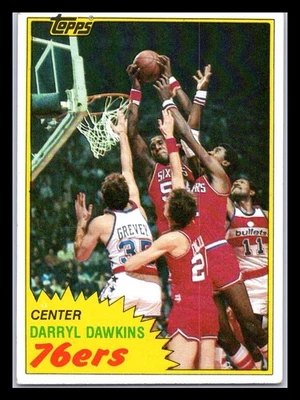 Tarjeta individual de baloncesto Topps 1981-82 ** Elige tus tarjetas** Foto 1 de 2