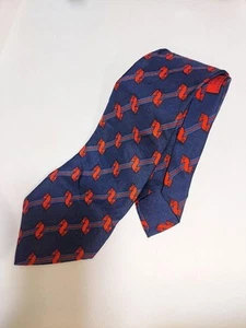HERMES Silk Horse Pattern Tie - Bild 1 von 4