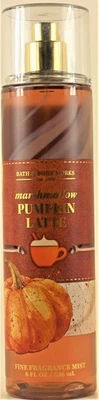 Bath & Body Works MARSHMALLOW PUMPKIN LATTE 精致香氛身体喷雾 8 盎司 — 第 1/2 张图片