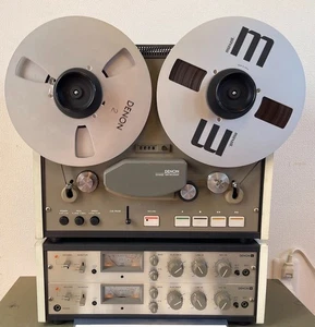 DENON DH-610S Open Reel to Reel Player Vintage Parts Deck Raro 100V Giappone #01 - Foto 1 di 10