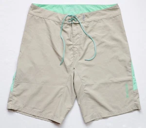Houdini Board Shorts mens Swim Trunks Bottoms size L Large W34 khaki Waterwear - Picture 1 of 10