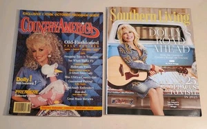(2) LOT DOLLY PARTON Mags. a.Country America 1989 Innaug b.Southern Living 2025 - Bild 1 von 20