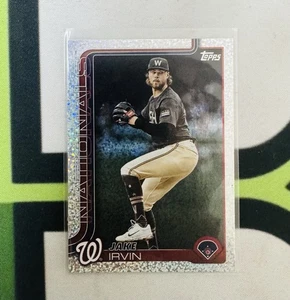 Jake Irvin 2025 Topps Holo Foil #197 Washington Nationals - Bild 1 von 1