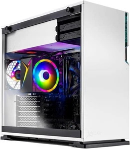 IN WIN 101 White ATX Mid Tower Case, Tempered Glass, Supports PSU up to 200mm - Picture 1 of 19