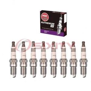 8 pcs NGK Ruthenium HX Spark Plugs for 2005-2009 Saab 9-7x 5.3L 6.0L V8 - fc - Picture 1 of 5