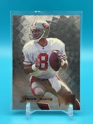 1995 Fleer Metal Silver Flashers #50 Steve Young San Francisco 49ers - Image 1 of 2