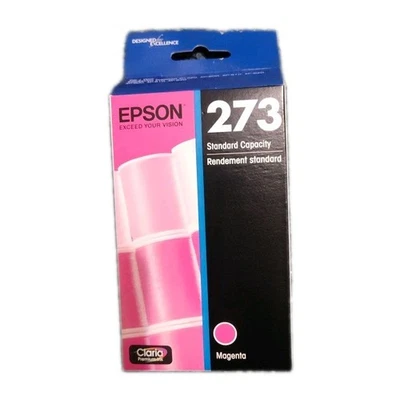 Original Genuine Epson 273 Magenta Ink Cartridge XP820 XP600 Expired 04/2024 - Image 1 of 4