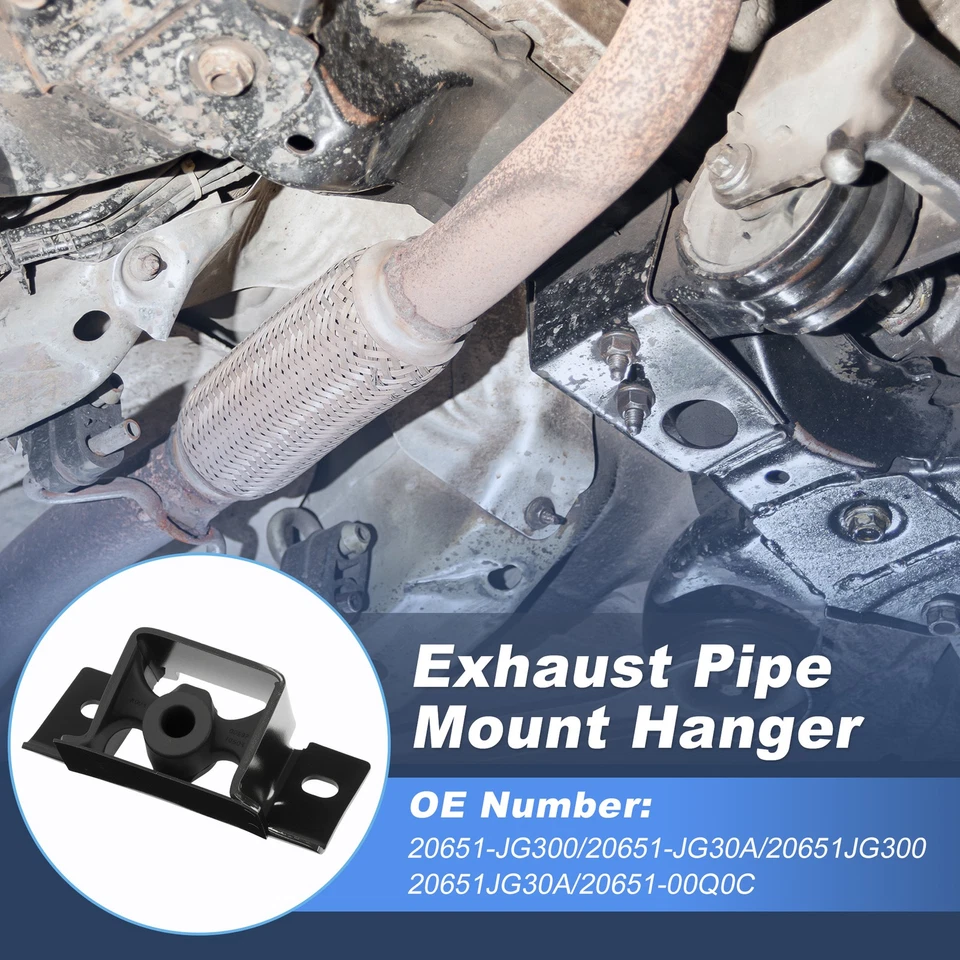 Front Exhaust Pipe Mount Insulator Hanger for Nissan Rogue 2008-2021 20651-JG300 - Image 1 of 4