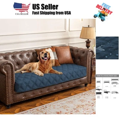 Cubierta de cama impermeable para perros manta para mascotas con respaldo antideslizante para muebles cama co... Foto 1 de 4