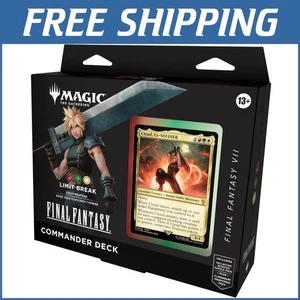 Magic: The Gathering Final Fantasy VII Deck with Foil Cards & Collectors Pack - Picture 1 of 2