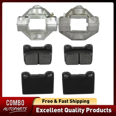 Rear Disc Brake Caliper Brake Pads Fits 1968-1973 Mercedes-Benz 220 - Image 1 of 4