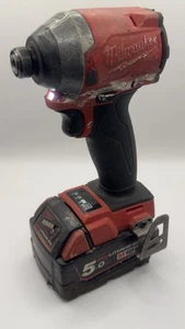 Milwaukee M18 FID2 18V FUEL BRUSHLESS Impact Driver M18 5.0AH Battery - Picture 1 of 4