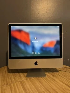 APPLE IMAC Computer A1224 20” #YM9232H00TF 2008 Password Locked - Picture 1 of 4