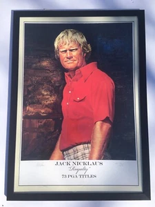 Golf Golden Bear-Jack Nicklaus Signed Numbered Lithograph By David Kilmer /Cert - Picture 1 of 5