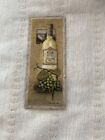 C. Winterle Olson 3D Wine Wall Art Plaques, Hand Painted Resin Tile.