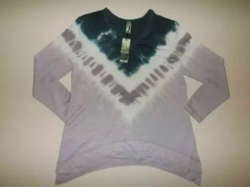 NEW Green Tea Womens Tie Dye Top FAST SHIPPING! - Image 1 of 1