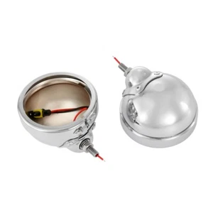 4.5" Auxiliary Passing Lights Housing Mount Bucket For Harley Touring Motorcycle - Picture 1 of 12