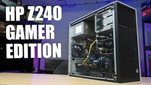HP Gaming PC Desktop Computer Town i7 up to 64GB RAM 3TB SSD RX580 Win11 WIFI - Picture 1 of 10