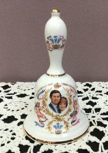 Prinz William Royal Geburt Gedenkglocke mit Prinz Charles / Prinz Diana - Bild 1 von 12