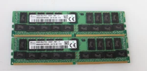 LOT 2x 32GB (64GB) Hynix HMA84GR7MFR4N-UH PC4-2400MT DIMM Server Memory - Picture 1 of 2
