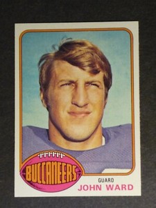 1976 Topps John Ward RC #268 Buccaneers NM/MT Inv#chk