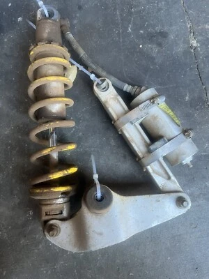 1985 1986 SUZUKI LT250R QUADRACER REAR SHOCK ABSORBER OEM LINKAGE SHOCK 85 86 - Image 1 of 4