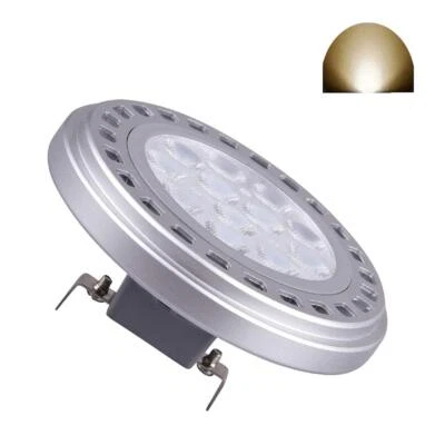 Led Ar111 Reflector Light G53 Base Spotlight 15w 30 Degree 4000k AcDc 12v 1200lm - Image 1 of 4