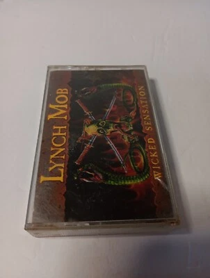Lynch Mob *Wicked Sensation *cassette tape *NM/NM *1990 *Elektra *60954-4 *ROCK Foto 1 de 4