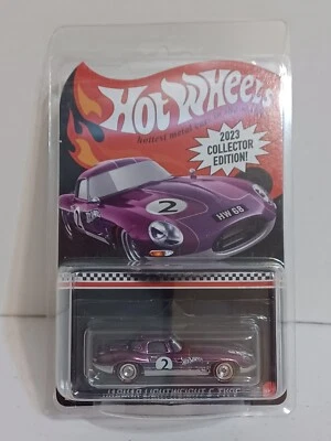 Jaguar Ligero E-Type Hot Wheels 2023 Edición Coleccionista Correo Diecast 1:64 Foto 1 de 4
