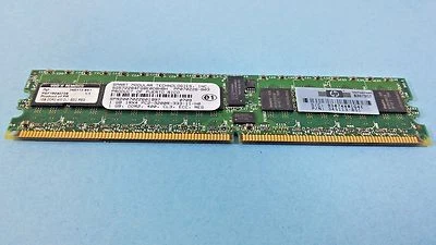 1 Pcs HP 1GB DDR SDRAM PC Memory Card B307367 PN 345113-851 PC2-3200R 1RX4 DDR2 - Image 1 of 4
