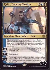 Kaito, Dancing Shadow Phyrexia: All Will Be One - Magic MTG Pack Fresh - Picture 1 of 3