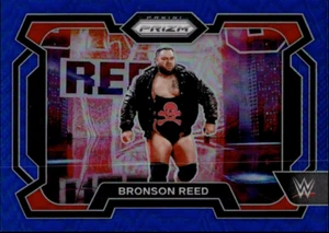 Bronson Reed 2024 Panini Prizm WWE #66 Blue Prizm /199 - Picture 1 of 2