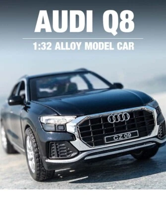 1:32 AUDI Q8 SUV Alloy Car Model Diecasts Metal Toy Vehicles Childrens Toy Gift - Image 1 of 4