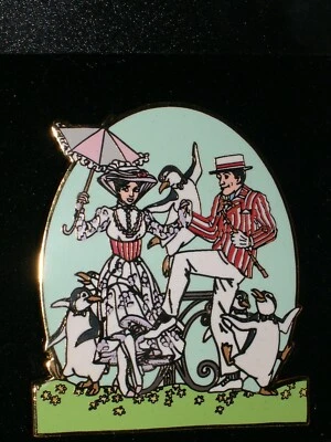 PIN DISNEY LE 250 MARY POPPINS, BERT AND PENGUINS EDICIÓN LIMITADA RARO DIFÍCIL DE ENCONTRAR NUEVO Foto 1 de 4