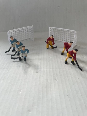 Vintage Hockey Players Mini Figures Set Toys 90s Rare nhl Cover
