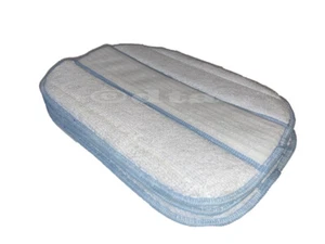 3(PK) Steam Mop Pads For Monster Euroflex Steamer Ez1-R Ez2 Sc1Z1 Vapour M2R - Bild 1 von 3