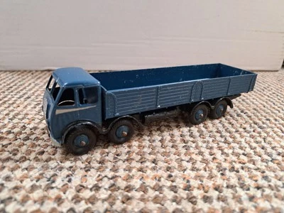 Dinky Toys 501 Foden Diesel 8 Wheel Wagon 1st Type Cab Blue Original 1940-50s - Image 1 of 4